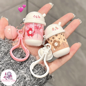 Milk Tea Cup KeyChain Matte Lipstick