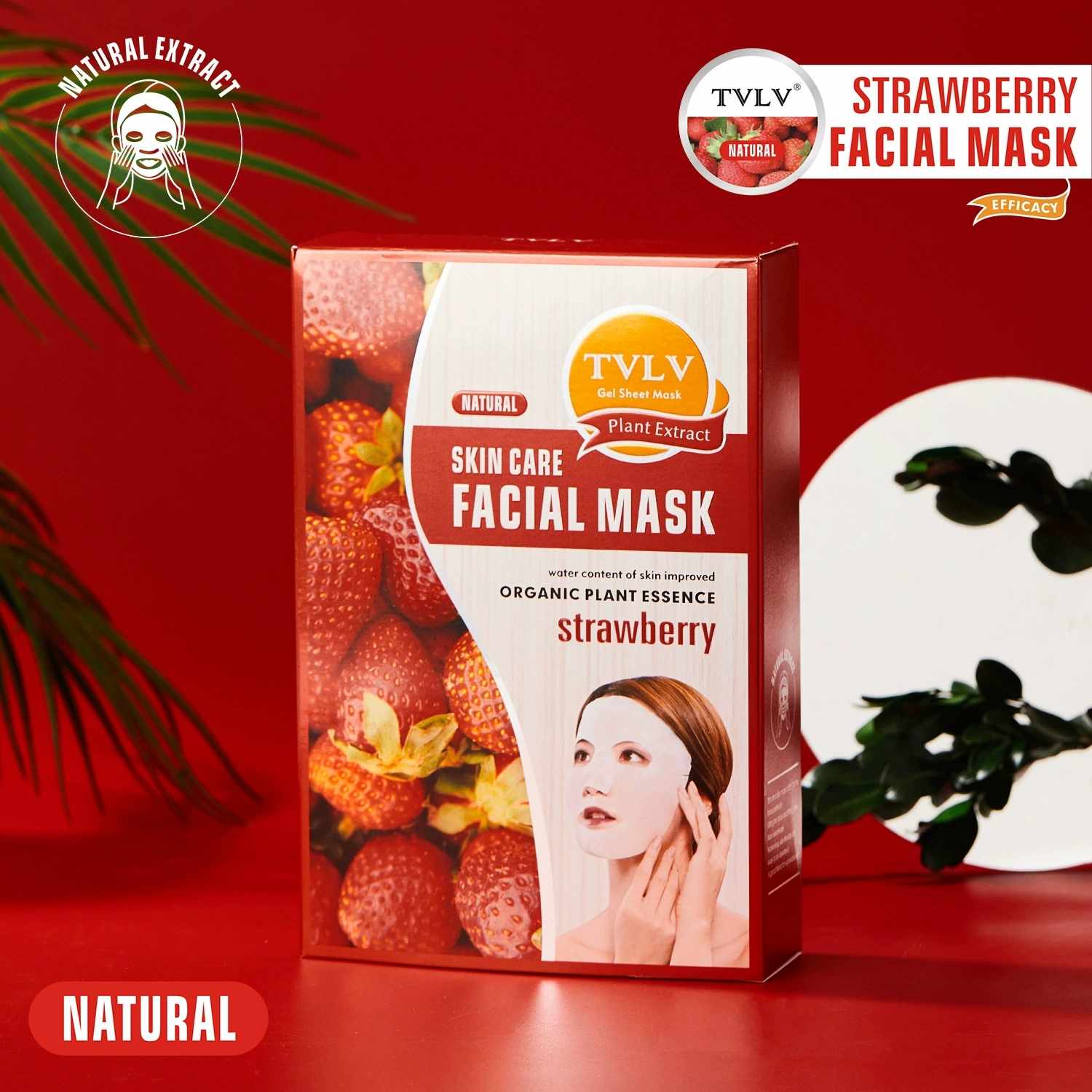 TVLV Strawberry Mask - Image 2